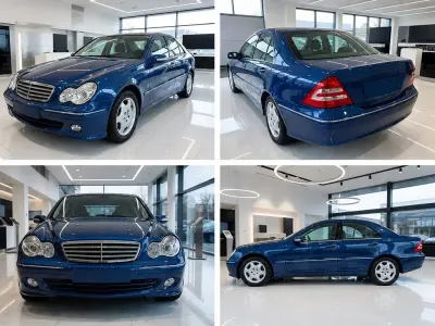 Gebraucht Mercedes C200 Elegance 163 PS (119 kW) 2005 Blau Limousine