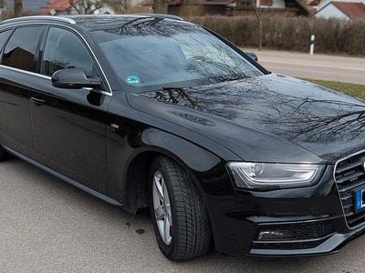 Gebraucht Audi A4 S-Line 177 PS (130 kW) 2014 Schwarz Kombi
