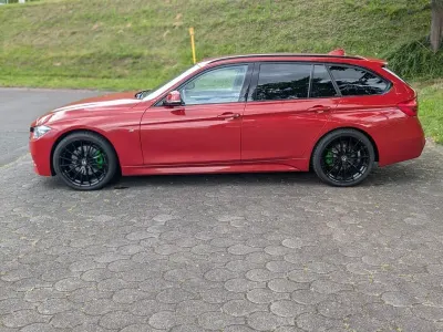 Gebraucht BMW 325 M Sport 224 PS (164 kW) 2017 Rot Kombi