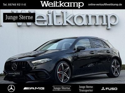 Gebraucht Mercedes A45 AMG AMG 421 PS (309 kW) 2023 Lack kosmosschwarz Limousine
