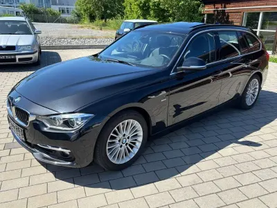 Gebraucht BMW 320 Luxury Line 184 PS (135 kW) 2016 Schwarz Kombi