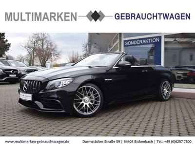 gebraucht Mercedes C63 AMG AMG Cabrio EU6d-T MULTIBEAM/Luft/Navi/Soundsystem