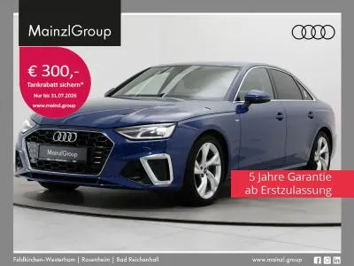 Gebraucht Audi A4 S-Line 136 PS (100 kW) 2022 Ascariblau metallic Limousine