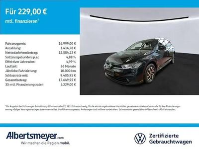 Usata VW Polo Life 70 CV (51 kW) 2022 Nero Utilitaria