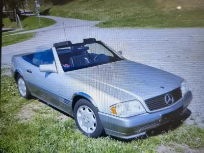 Gebraucht Mercedes SL500 320 PS (235 kW) 1994 Silber Cabrio