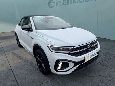 Gebraucht VW T-Roc Cabriolet R-line 150 PS (110 kW) 2024 Weiß Cabrio