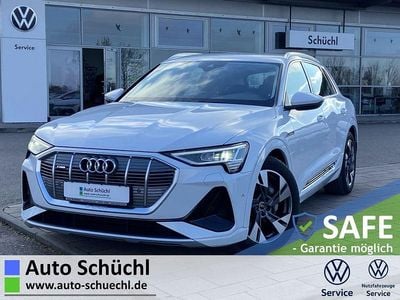 Gebraucht Audi e-tron S-Line 230 kW (313 PS) 2022 Weiß SUV