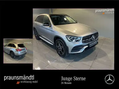 Gebraucht Mercedes GLC300e AMG 194 PS (142 kW) 2021 Silber SUV