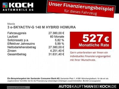 Nouă Mazda 3 Homura-Line 140 CP (102 kW) 2025