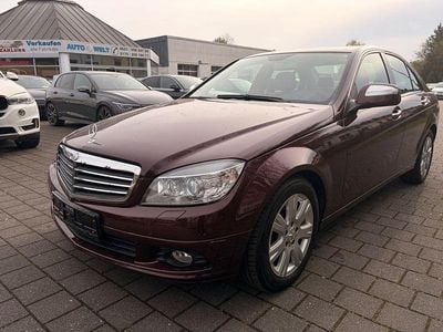 Brugt Mercedes C180 156 HK (114 kW) 2008 Rød Sedan