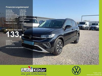 Gebraucht VW T-Cross Goal 95 PS (69 kW) 2025 Deep black perleffekt SUV