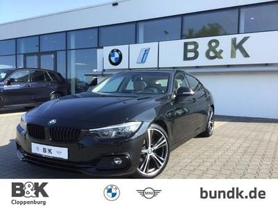 Gebraucht BMW 420 Gran Coupé Sport Line 184 PS (135 kW) 2021 Schwarz metallic black sapphire metallic Coupé