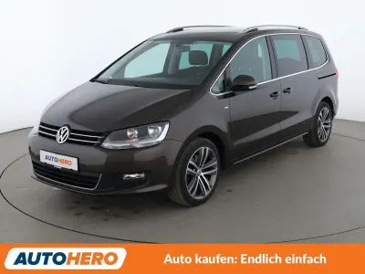 Gebraucht VW Sharan Cup 140 PS (102 kW) 2015 Braun Van / Kleinbus