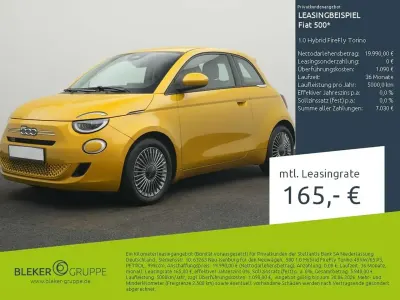 Neu Fiat 500 65 PS (47 kW) 2026 Gelb Limousine