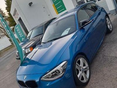 Brugt BMW 116 Sport Line 136 HK (100 kW) 2015 Blå Hatchback