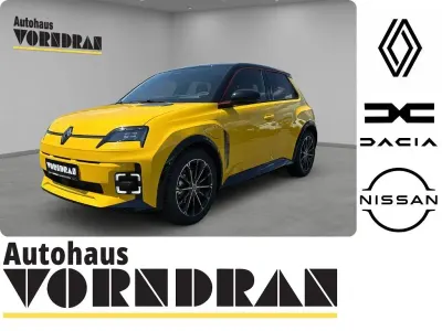 Neu Renault 5 E-Tech Iconic 110 kW (150 PS) 2025 Gelb Limousine
