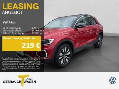 Gebraucht VW T-Roc Move 116 PS (85 kW) 2024 Rot SUV