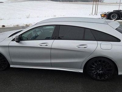 Gebraucht Mercedes CLA200 Shooting Brake AMG line 156 PS (114 kW) 2017 Silber Kombi
