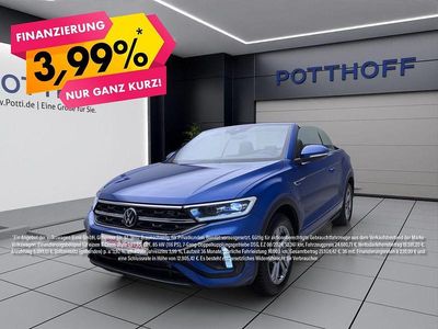 Gebraucht VW T-Roc Cabriolet R-line 150 PS (110 kW) 2025 Blau Cabrio