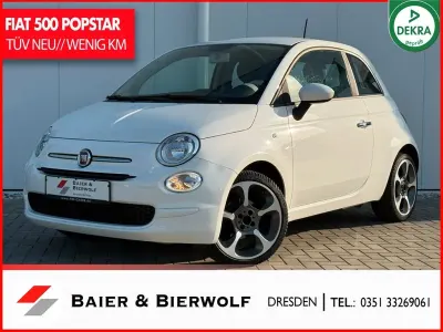 Gebraucht Fiat 500 Pop Star 69 PS (50 kW) 2019 Weiß Kleinwagen