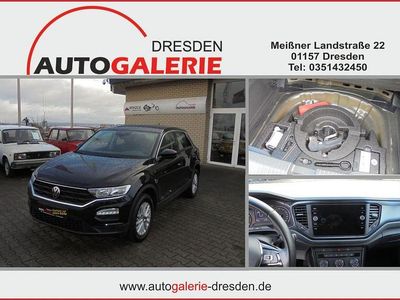 Gebraucht VW T-Roc Basis 110 PS (80 kW) 2021 Schwarz SUV