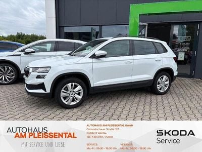 Moonweiss metallic Gebraucht 2024 Skoda Karoq Ambition SUV | 30.890 € (Guter Preis)