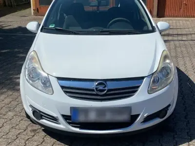 Gebraucht Opel Corsa 60 PS (44 kW) 2009 Weiß Kleinwagen