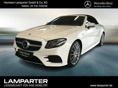Weiß Gebraucht 2018 Mercedes E400 AMG Cabrio | 43.980 € (Fairer Preis)
