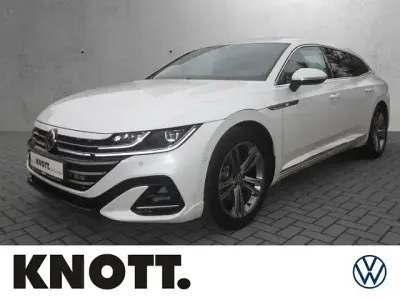 Gebraucht VW Arteon R-line 200 PS (147 kW) 2021 Weiß metallic Limousine