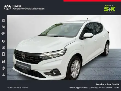 Gebraucht Dacia Sandero Comfort 91 PS (66 kW) 2022 Arktisweiß (weiß) Kleinwagen