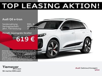 Gebraucht Audi Q6 e-tron S-Line 284 kW (387 PS) 2024 Weiß SUV