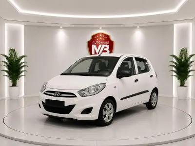 Gebraucht Hyundai i10 Edition 69 PS (50 kW) 2011 Weiß Kleinwagen