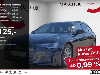 Gebraucht Audi A6 S-Line 204 PS (150 kW) 2025 Mythosschwarz metallic Kombi