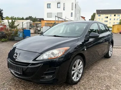 Gebraucht Mazda 3 High 105 PS (77 kW) 2009 Schwarz Limousine