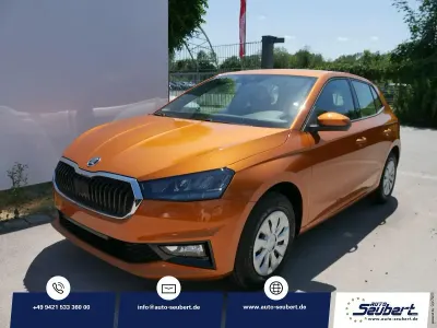 Neu Skoda Fabia Selection 116 PS (85 kW) 2026 Phoenix orange metallic Kleinwagen