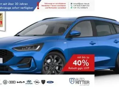 Neu Ford Focus ST-Line X 155 PS (114 kW) 2026 Blau Limousine