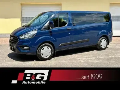 Gebraucht Ford Transit Custom Trend 131 PS (96 kW) 2019 Blau Van / Kleinbus