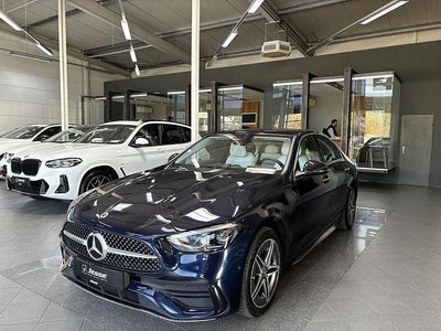 Usata Mercedes C300e AMG line 204 CV (150 kW) 2023 Blu Berlina