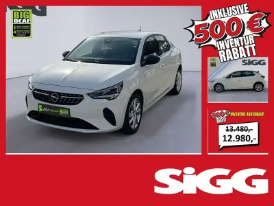 Gebraucht Opel Corsa Elegance 101 PS (74 kW) 2023 Jade weiss Kleinwagen