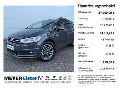 Neu VW Touran Comfortline 150 PS (110 kW) 2025 Grau Van / Kleinbus