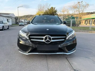 Brugt Mercedes C400 333 HK (244 kW) 2015 Sort Stationcar