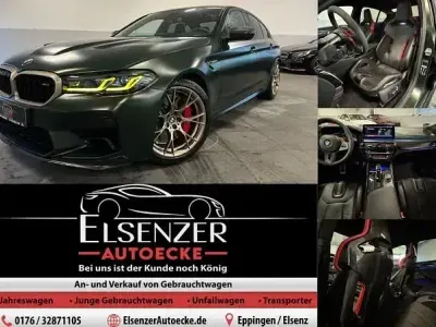 Gebraucht BMW M5 Performance 635 PS (467 kW) 2022 Sonderlackierung frozen green Limousine
