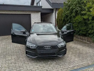 Gebraucht Audi A4 S-Line 150 PS (110 kW) 2018 Schwarz Kombi