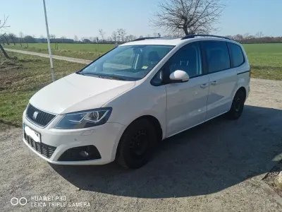 Gebraucht Seat Alhambra 140 PS (102 kW) 2011 Weiß Van / Kleinbus