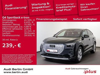 Audi Q4 Sportback e-tron