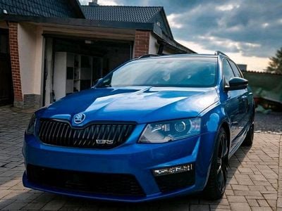 Gebraucht Skoda Octavia RS 220 PS (161 kW) 2015 Blau Kleinwagen