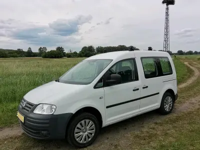 Gebraucht VW Caddy 109 PS (80 kW) 2006 Weiß Van / Kleinbus