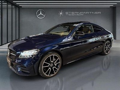 Blau Gebraucht 2020 Mercedes C400 AMG Coupé | 37.998 € (Fairer Preis)