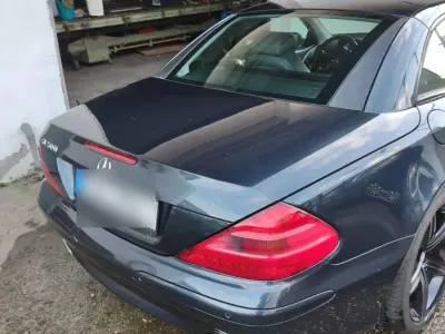 Käytetty Mercedes SL500 306 HP (225 kW) 2004 Musta Avoauto