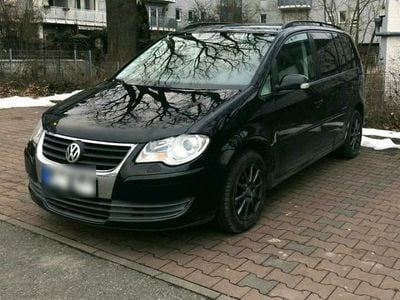 Gebraucht VW Touran United 140 PS (102 kW) 2008 Schwarz Van / Kleinbus